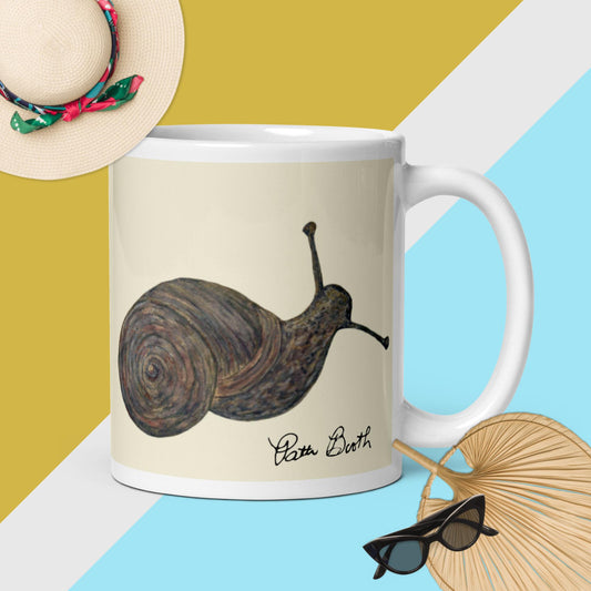 Snail's Pace is Ok Sometimes White Mug FREE SHIPPING Available on Bulk Orders