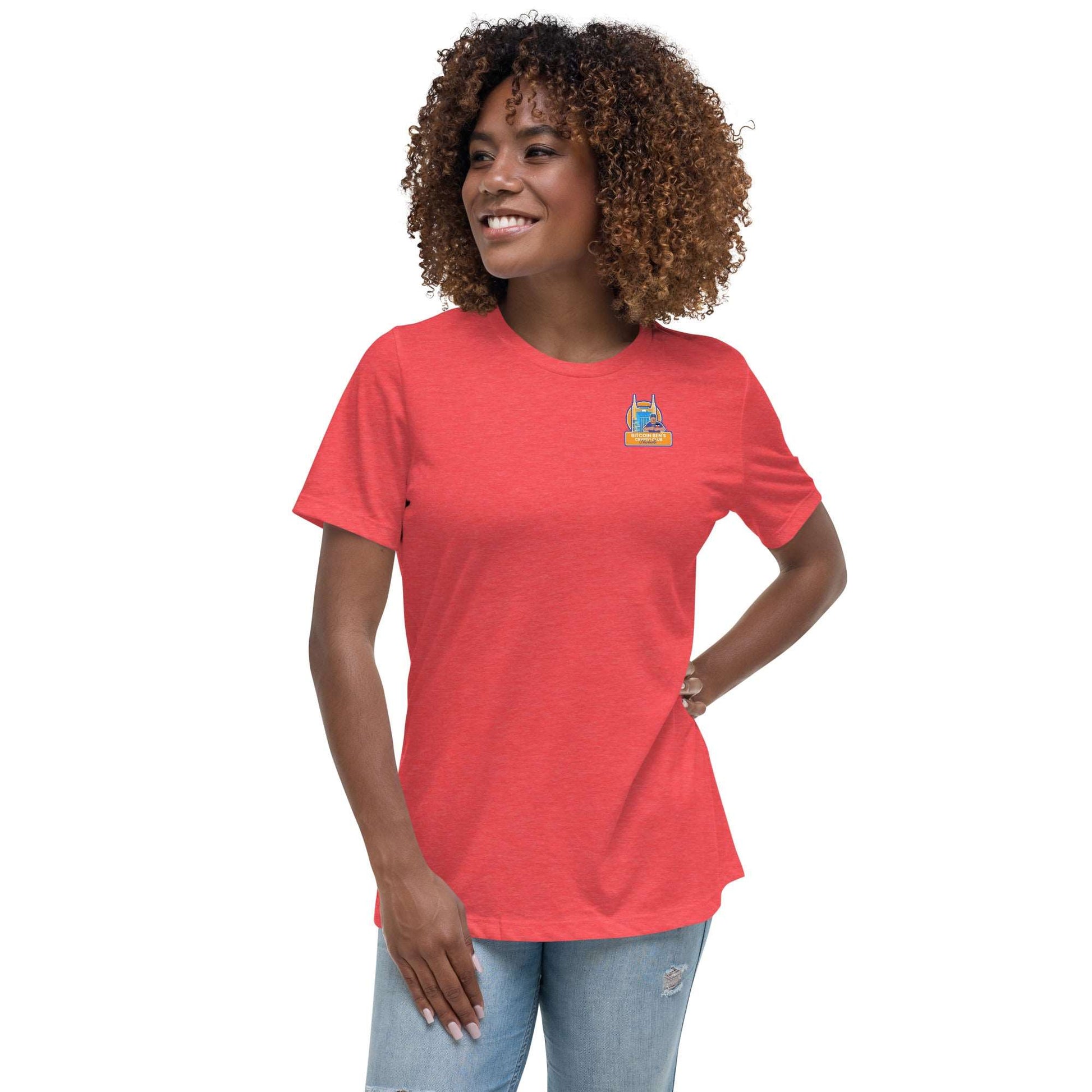 Bitcoin Ben Nashville Club Women's Relaxed T-Shirt