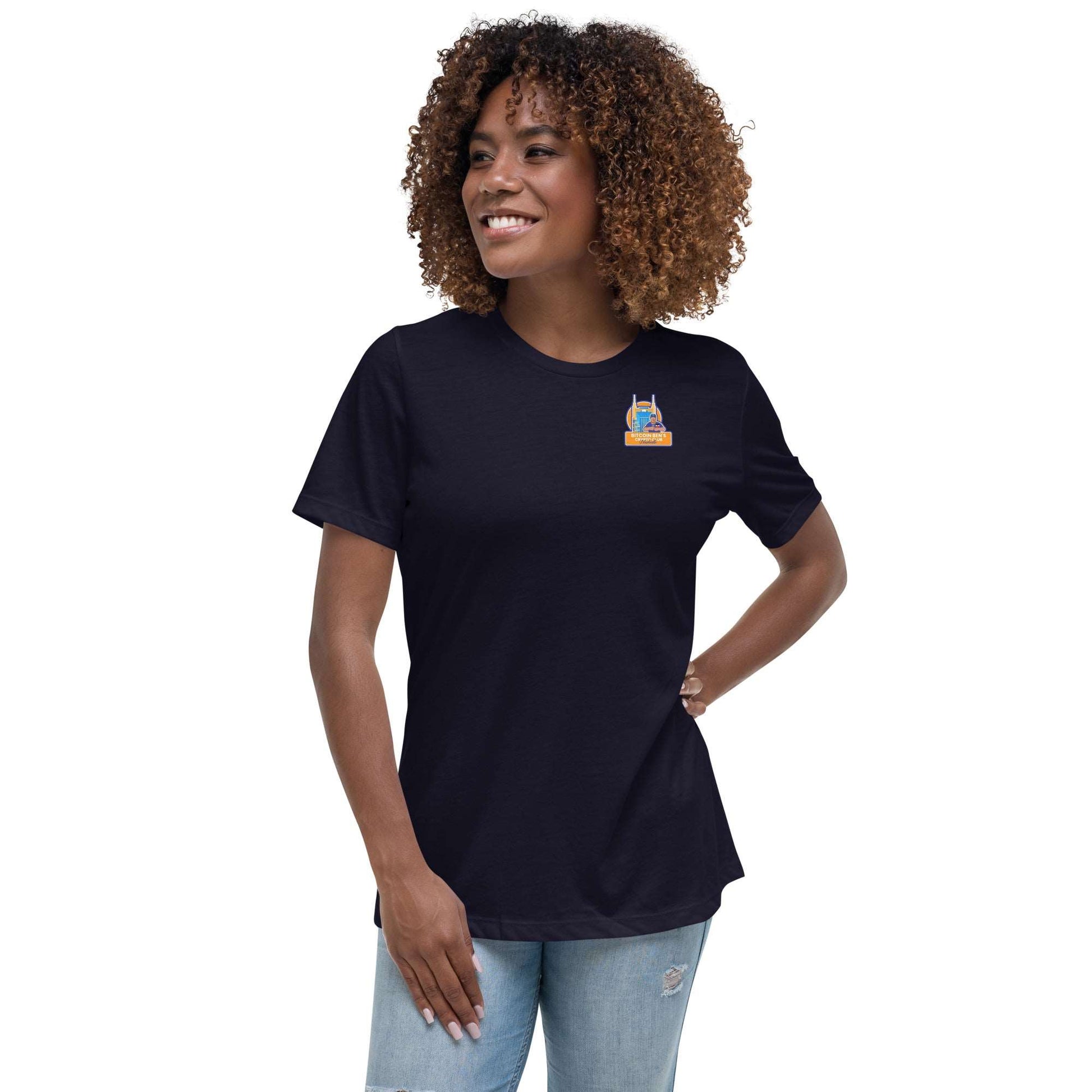 Bitcoin Ben Nashville Club Women's Relaxed T-Shirt