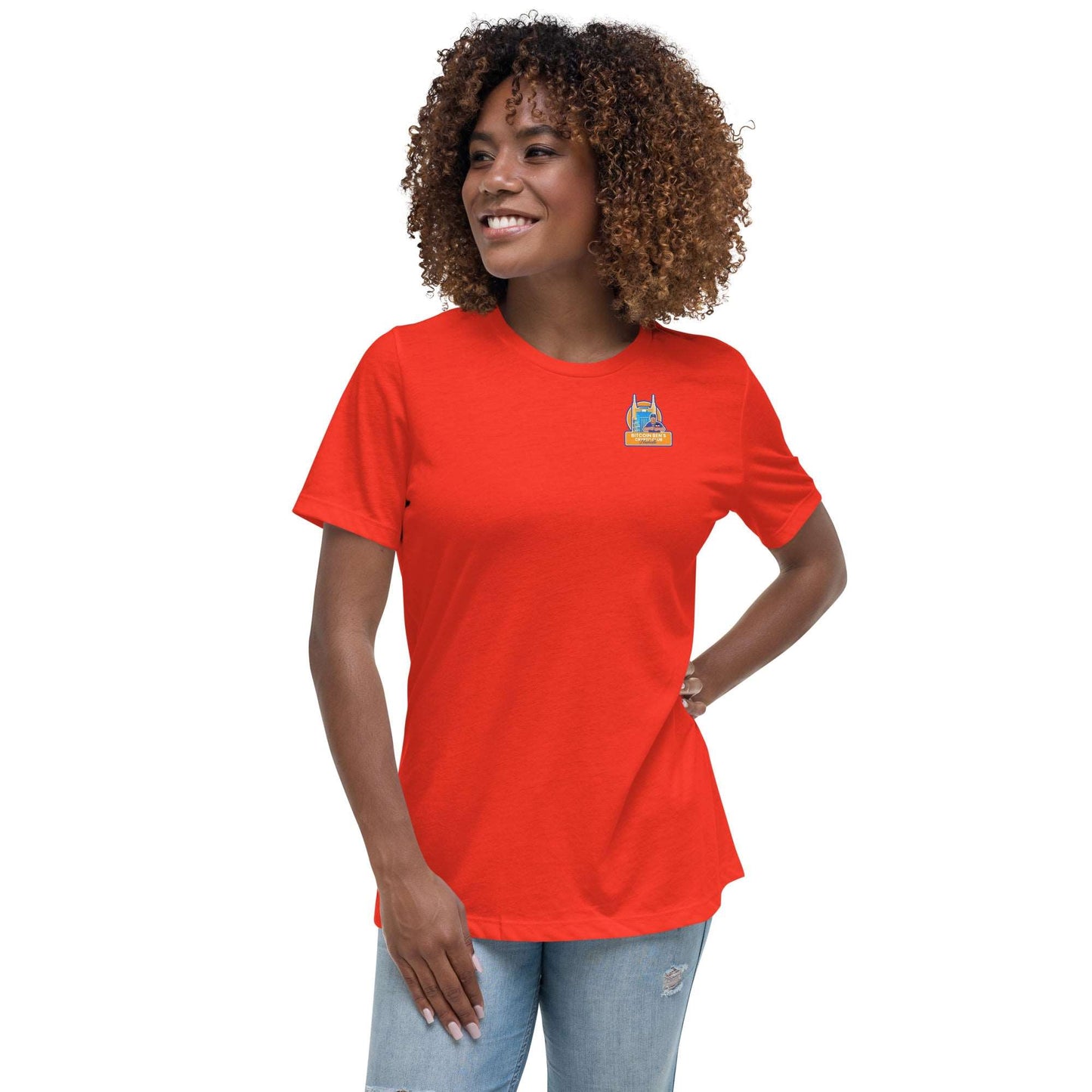 Bitcoin Ben Nashville Club Women's Relaxed T-Shirt