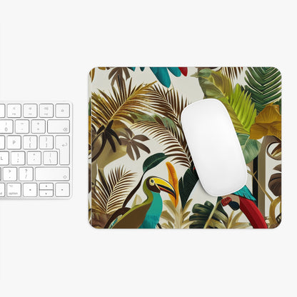 Miniaday Designs Mouse Pad Tropical Toucan Multicolor - Miniaday Designs, LLC.