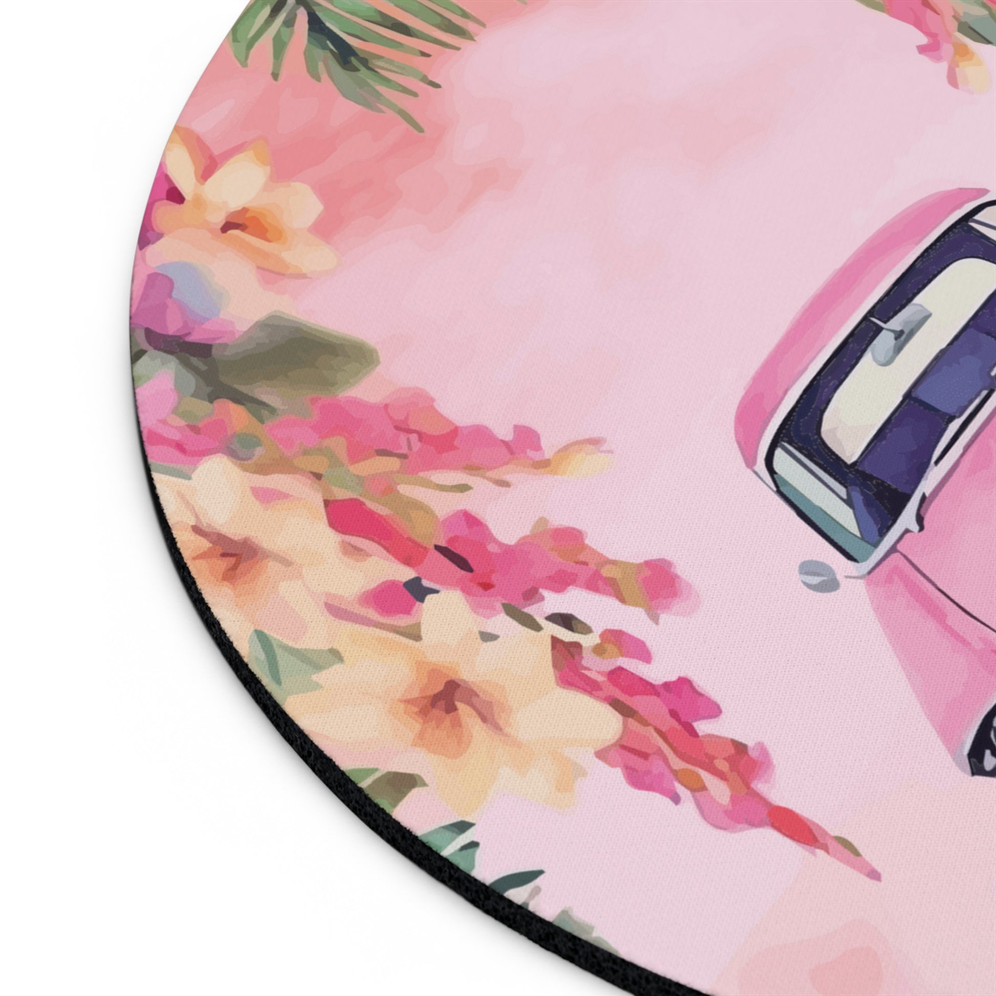 Pink Paradise Roadtrip Collection by Miniaday Designs, LLC. Mouse Pad - Miniaday Designs, LLC.