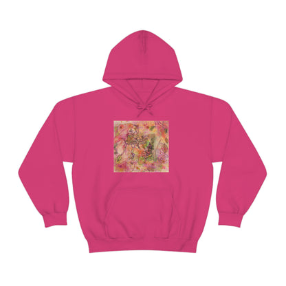 The Iridescent Dragonfly Dreams Collection by Miniaday Designs, LLC. Unisex Heavy Blend™ Hooded Sweatshirt - Miniaday Designs, LLC.