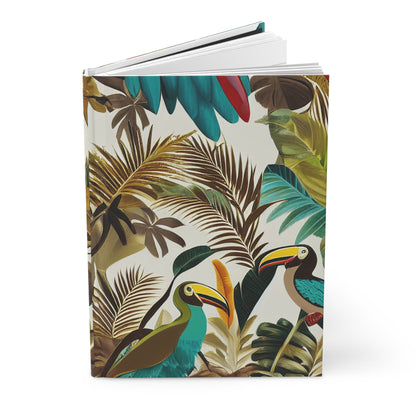 Miniaday Designs Hardcover Journal Tropical Toucan Multicolor - Miniaday Designs, LLC.