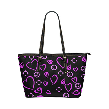 Miniaday Designs Make a Statement Hearts Handbag Multiple Colors - Miniaday Designs, LLC.