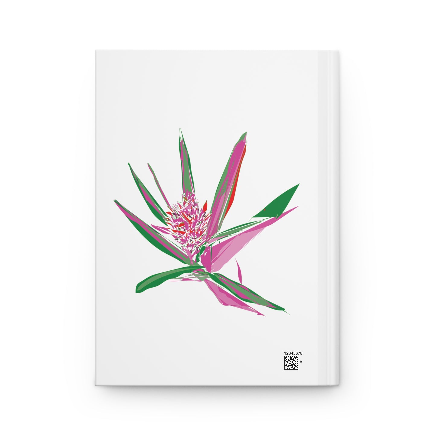 Pink Pineapple Hardcover Journal Matte - Miniaday Designs, LLC.