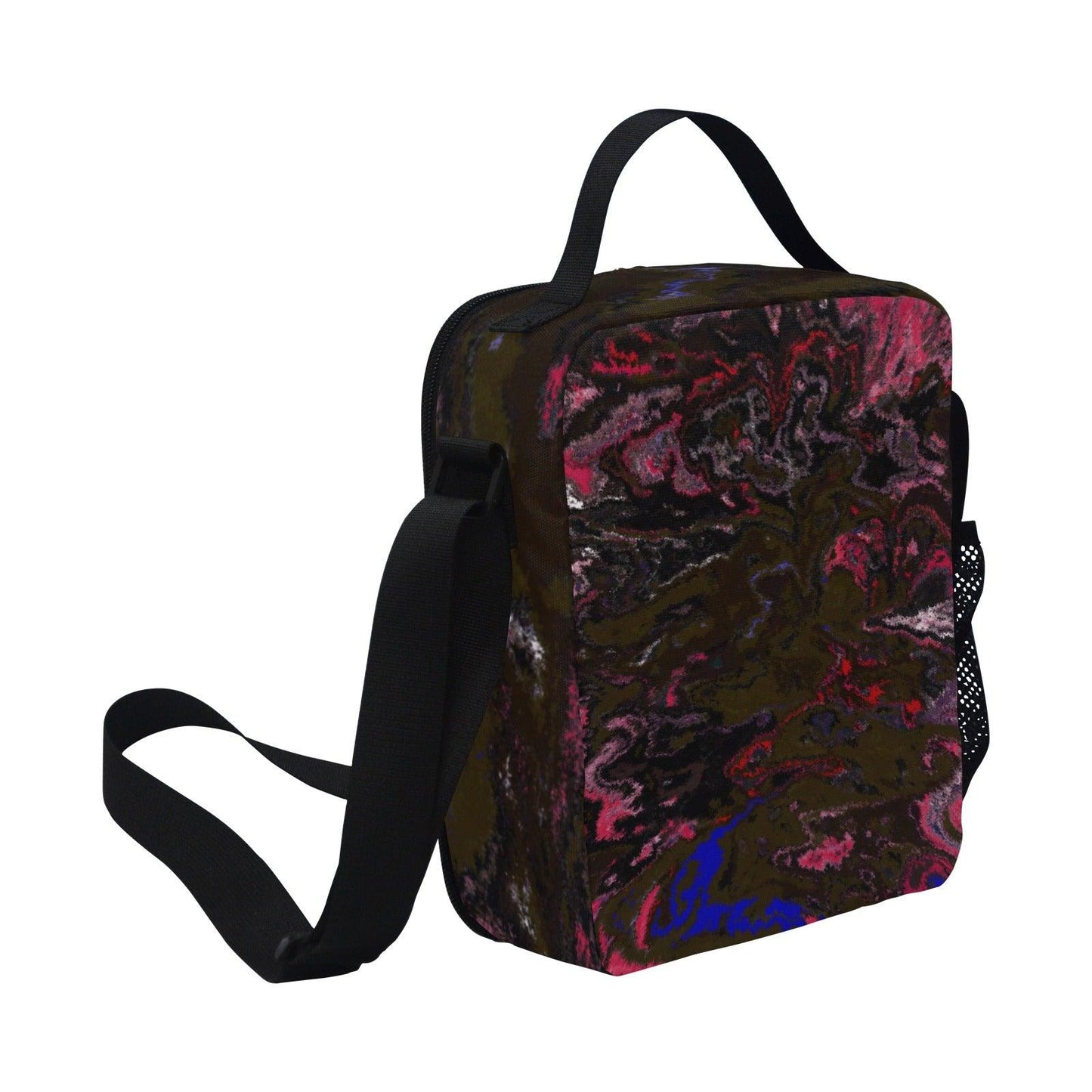 Miniaday Designs Kids Crossbody Insulated Lunch Bag Unisex Multicolor Ryan - Miniaday Designs, LLC.