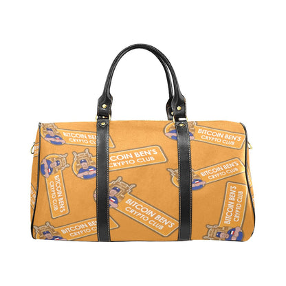 Miniaday Designs Bolsa de viaje impermeable Bitcoin Ben 3 combinaciones de colores