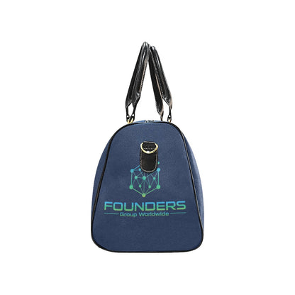 Miniaday Designs Founders Group Nueva bolsa de viaje impermeable/grande azul unisex 