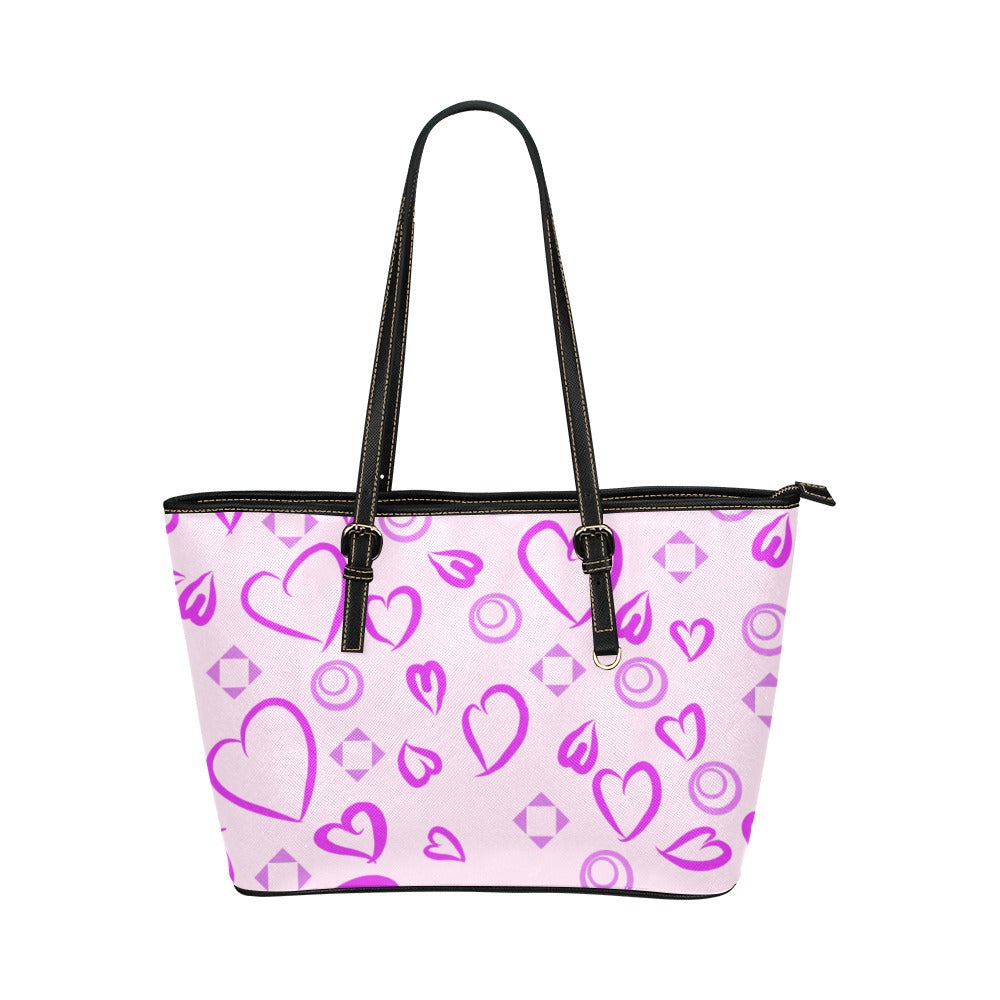 Miniaday Designs Make a Statement Hearts Handbag Multiple Colors - Miniaday Designs, LLC.