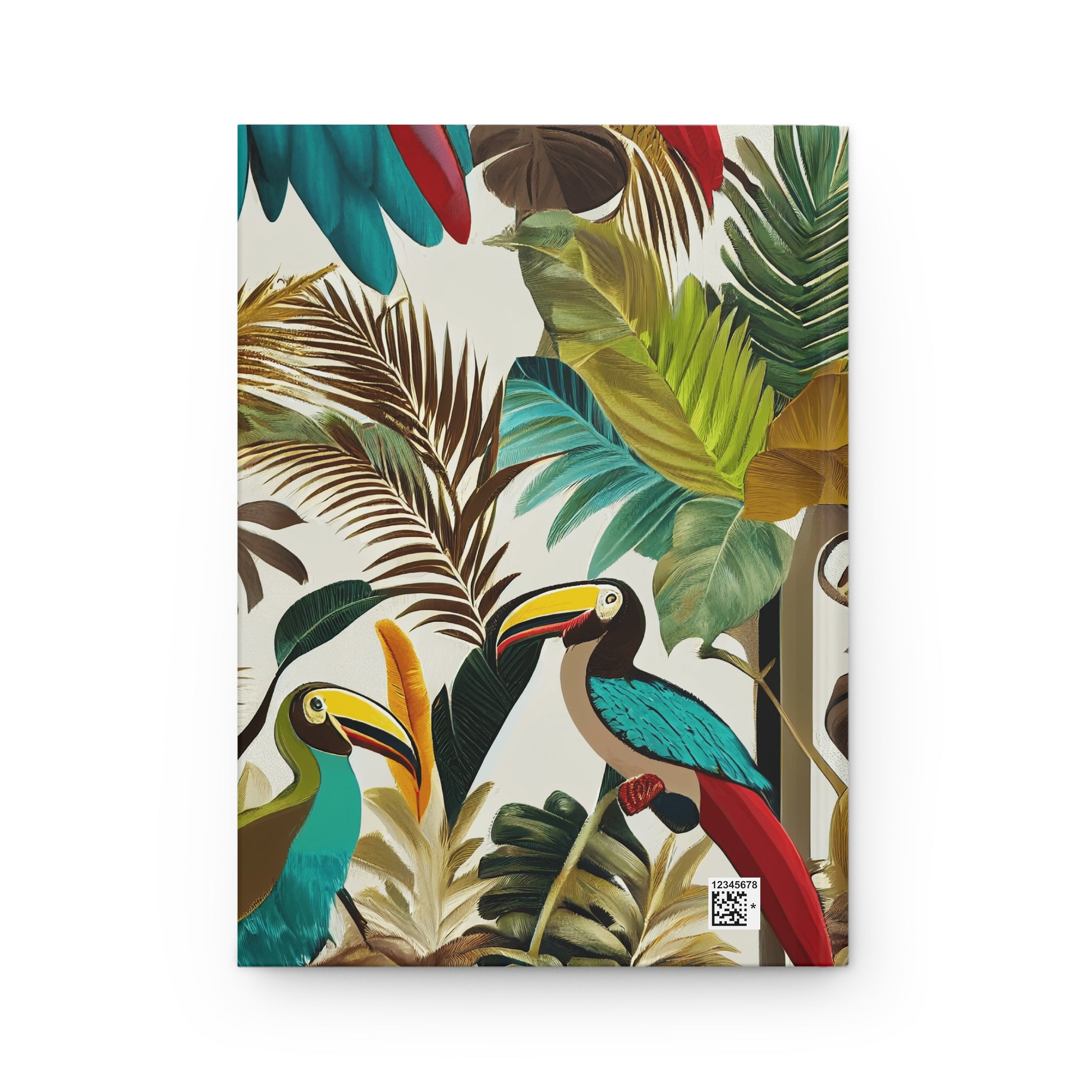 Miniaday Designs Hardcover Journal Tropical Toucan Multicolor - Miniaday Designs, LLC.