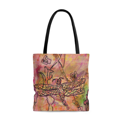 The Iridescent Dragonfly Dreams Collection by Miniaday Designs, LLC. Tote Bag - Miniaday Designs, LLC.