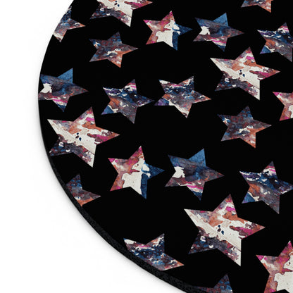 Miniaday Designs Mouse Pad Black Americana - Miniaday Designs, LLC.