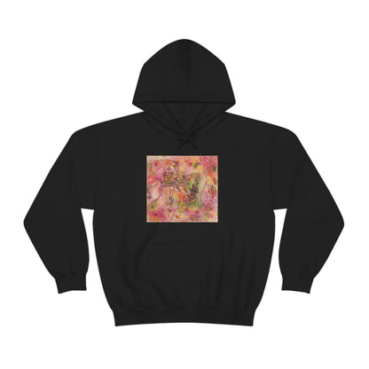 The Iridescent Dragonfly Dreams Collection by Miniaday Designs, LLC. Unisex Heavy Blend™ Hooded Sweatshirt - Miniaday Designs, LLC.