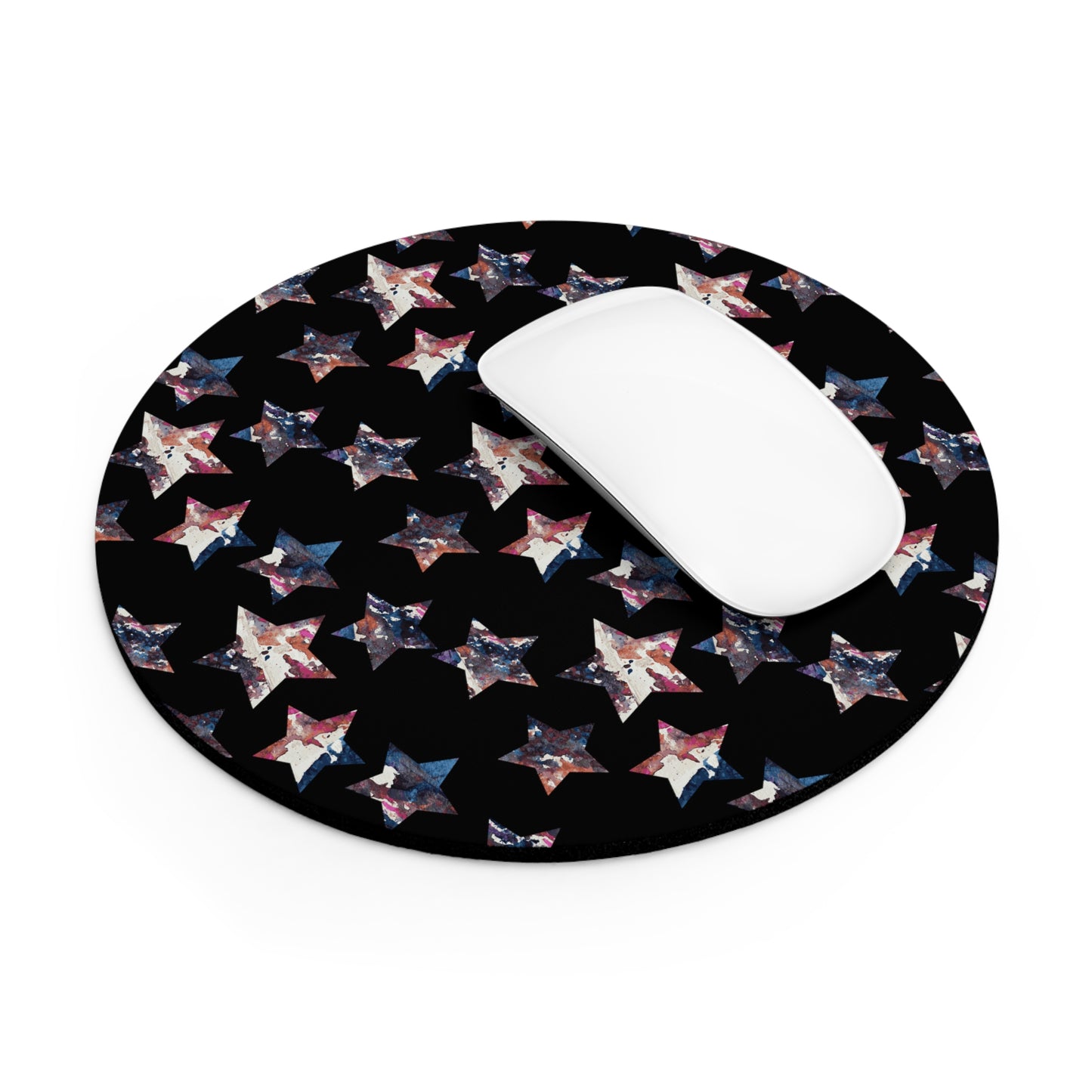 Miniaday Designs Mouse Pad Black Americana - Miniaday Designs, LLC.