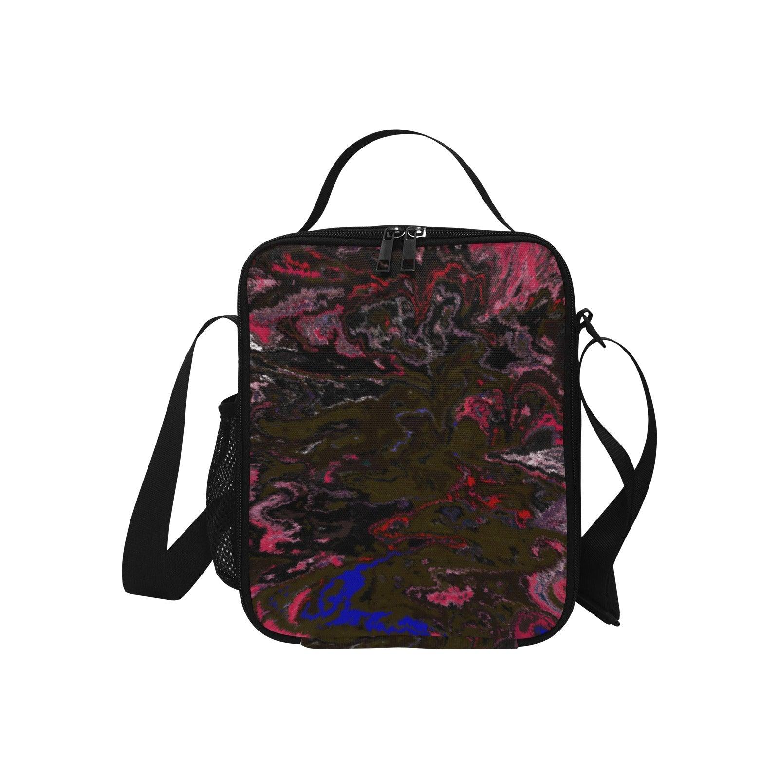 Miniaday Designs Kids Crossbody Insulated Lunch Bag Unisex Multicolor Ryan - Miniaday Designs, LLC.