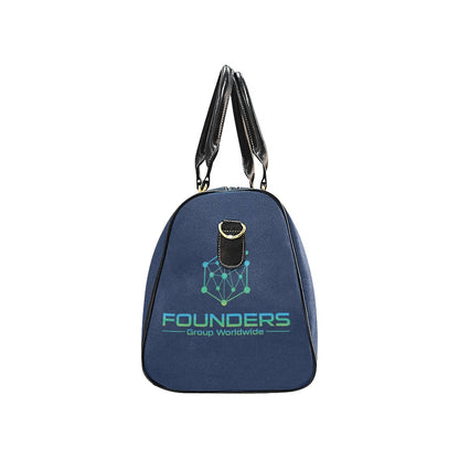 Miniaday Designs Founders Group Nueva bolsa de viaje impermeable/grande azul unisex 