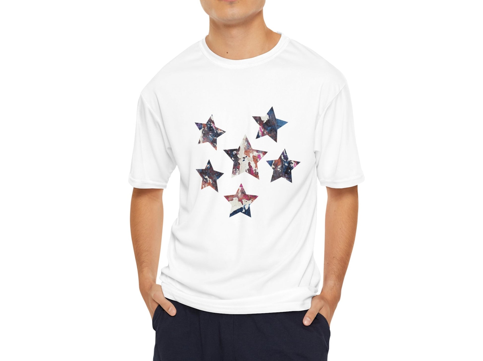 Americana Impressions Collection by Miniaday Designs, LLC. Men's Performance T-Shirt (S-3XL) - Miniaday Designs, LLC.