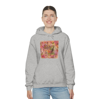 The Iridescent Dragonfly Dreams Collection by Miniaday Designs, LLC. Unisex Heavy Blend™ Hooded Sweatshirt - Miniaday Designs, LLC.