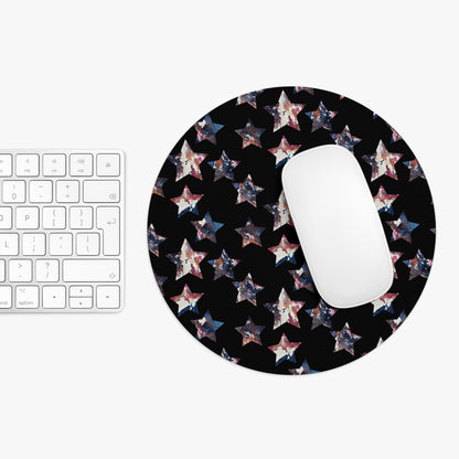 Miniaday Designs Mouse Pad Black Americana - Miniaday Designs, LLC.