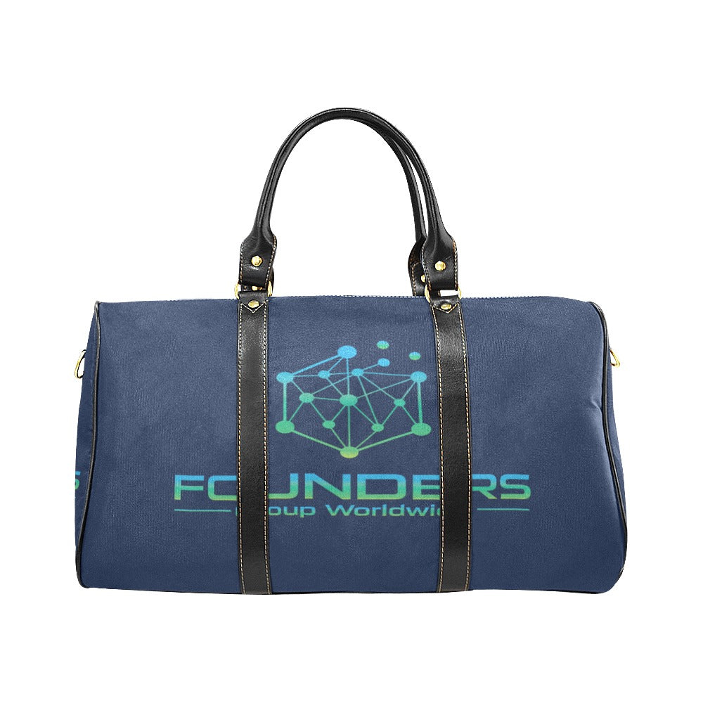 Miniaday Designs Founders Group Nueva bolsa de viaje impermeable/grande azul unisex 