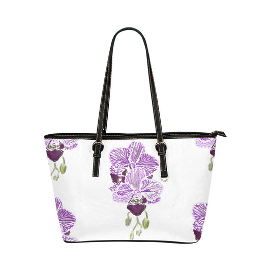 Miniaday Designs Lavender Orchid handbag Tote Bag (Model 1651)