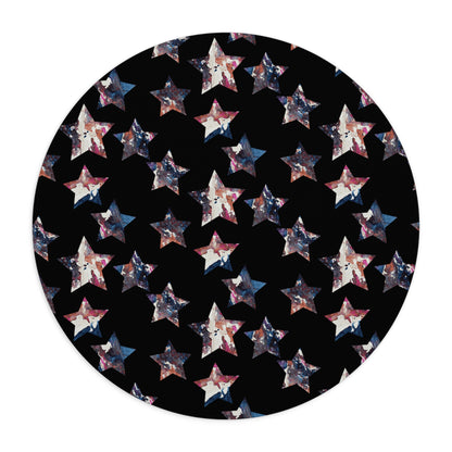 Miniaday Designs Mouse Pad Black Americana - Miniaday Designs, LLC.