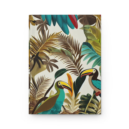 Miniaday Designs Hardcover Journal Tropical Toucan Multicolor - Miniaday Designs, LLC.