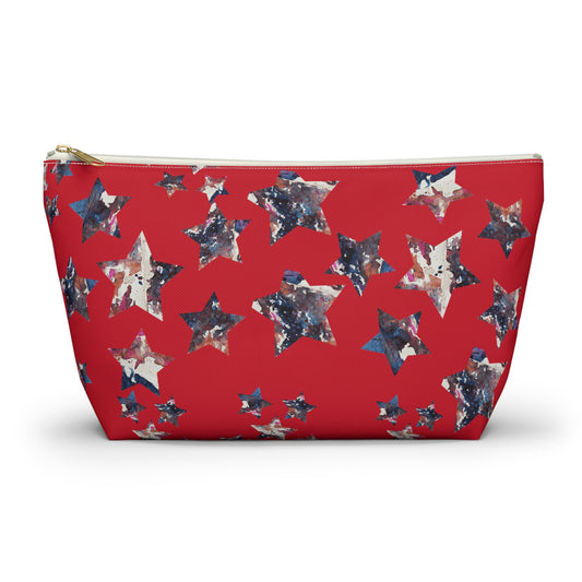 Miniaday Designs Accessory Pouch Americana Red - Miniaday Designs, LLC.